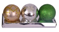 Комплект ёлочных шаров "Зимние праздники"