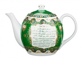 Заварочный чайник &quot;Сура Ан-Нас&quot;  Фарфоровый заварочный чайник 