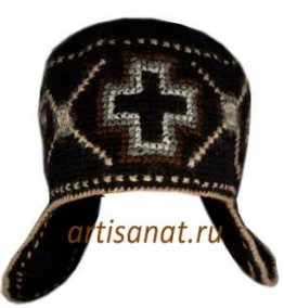 Грузинский женский головной убор Хевсурская женская шапка