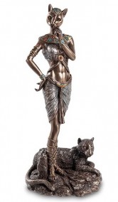 Египетская фигурка &quot;Грациозная Бастет&quot;  Фигурка египетской богини Бастет.