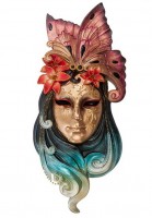 Венецианская маска "Цветок лилии"  