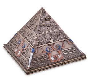 Шкатулка в виде пирамиды &quot;Египет&quot; Шкатулка в виде египетской пирамиды , высота - 10 см