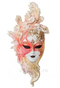 Венецианская маска &quot;Лилия&quot; Декоративная настенная маска