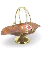 Медная ваза-фруктовница "Венеция"