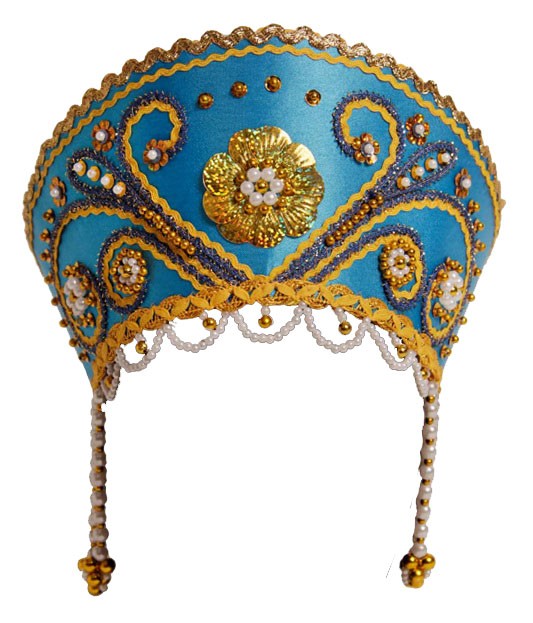 Кокошник старинный рисунок