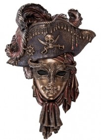 Венецианская маска &quot;Леди Мэри Киллигру&quot; Венецианская маска, настенная.