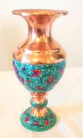 Медная ваза "Цветок Персии"