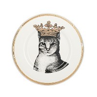 Тарелка "Кошка в короне"