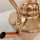 Медный чайник с деревянной ручкой - Медный чайник с деревянной ручкой