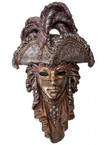 Венецианская маска &quot;Элоиса&quot; Венецианская маска, настенная.