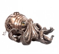 Шкатулка стимпанк "Подводный Франкенштейн"     
