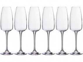 Набор бокалов для шампанского &quot;Anser&quot;  Набор бокалов из стекла 6 шт. 290 мл.