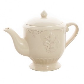 Заварочный чайник &quot;Королевская лилия&quot; Керамический заварочный чайник