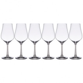 Набор бокалов для вина &quot;Tulipa&quot; Набор бокалов для вина из чешского стекла