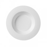 Фарфоровая тарелка суповая с широким римом "Ресторатор"