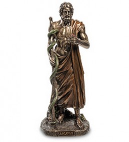  Статуэтка &quot;Асклепий - бог медицины и врачевания&quot; Греческая статуэтка