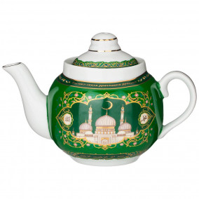 Заварочный чайник &quot;Мечеть&quot;  Фарфоровый заварочный чайник 